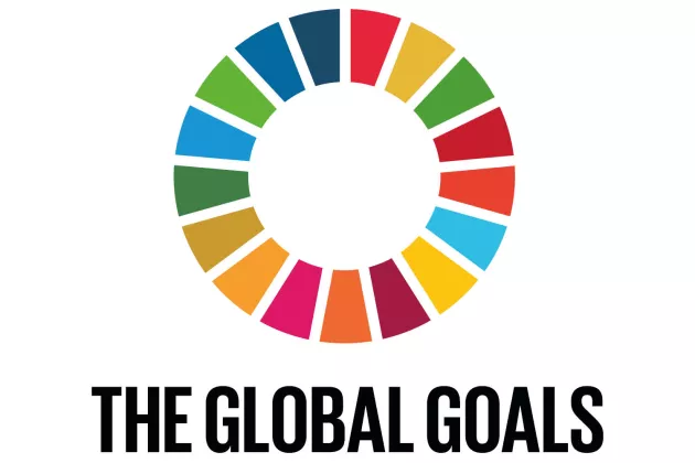 Logotype of the global goals.
