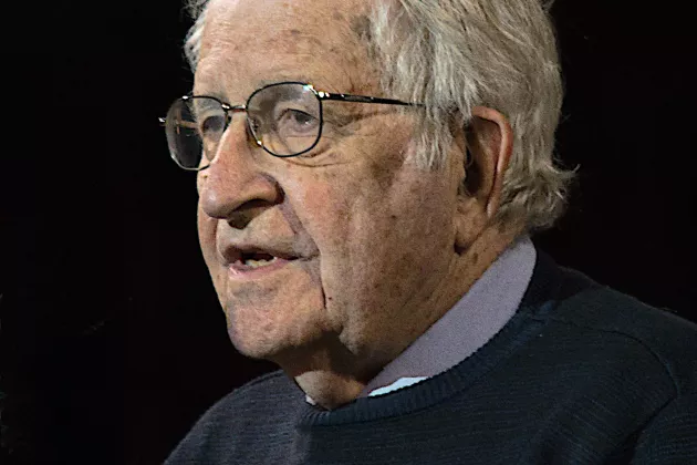 Pjoro of Noam Chomsky. Wikicommons.