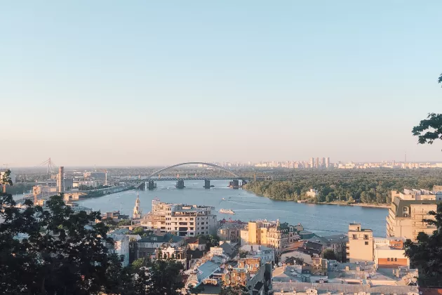 View of Kyiv – a few years before the capital, Odessa, Kharkiv and Mariupol woke up to dawn attacks. Photo: Tetiana Shevereva/Unsplash