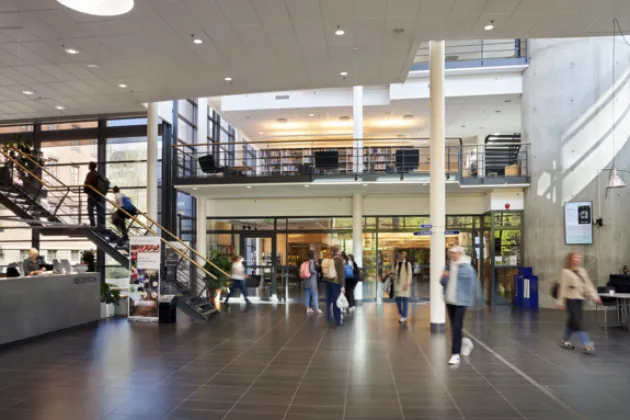 Interior of SOL-center, the faculty of social science.