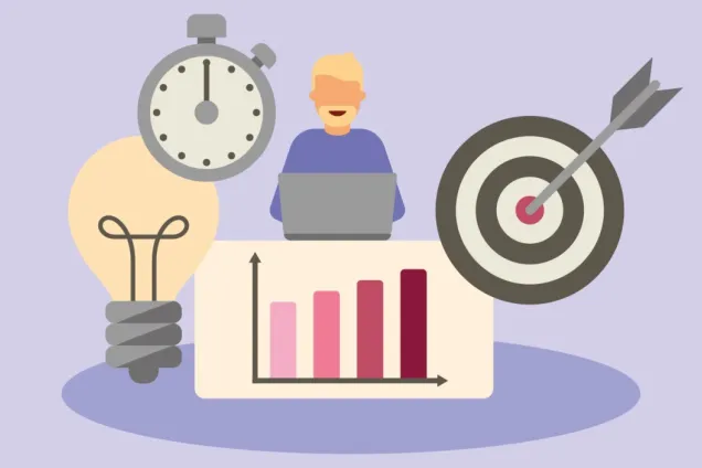 Illustration systematic energy work