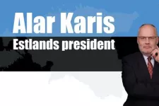 Bild på Estlands president Alar Karis